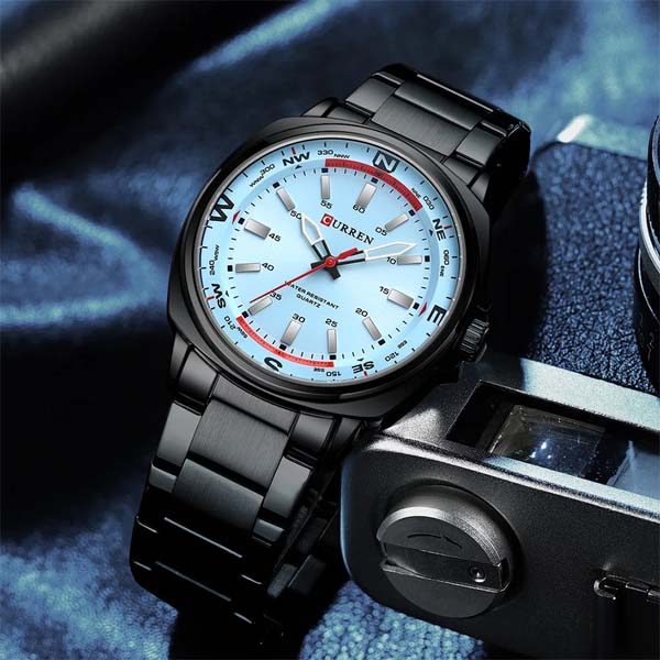 Curren 8455- SkyBlue