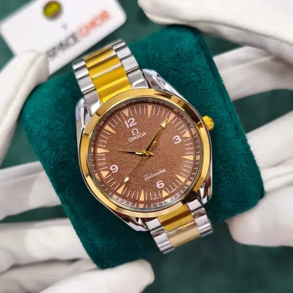 Omega Railmaster (Golden Red)