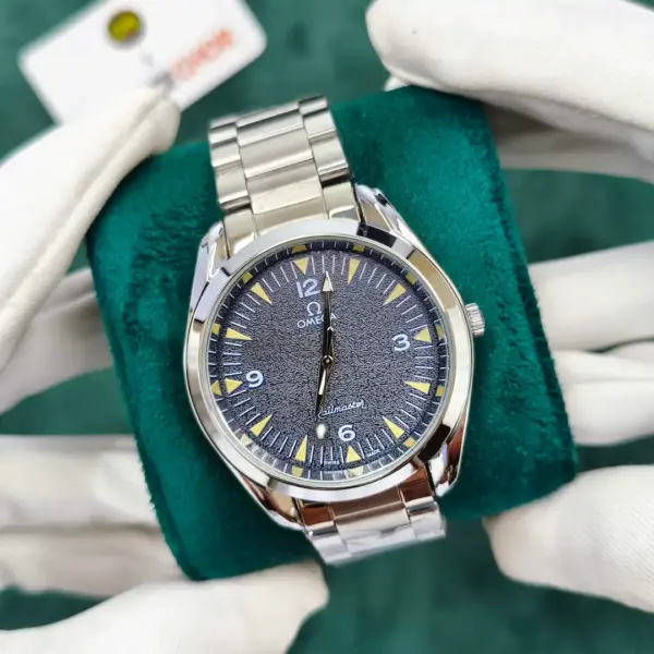 Omega Railmaster (Blue)